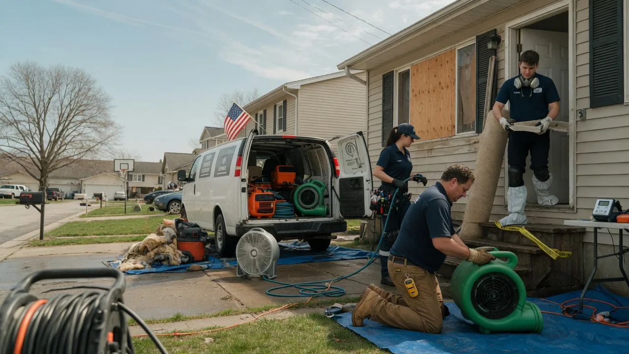 Water Damage Restoration in Templeton, IA near me